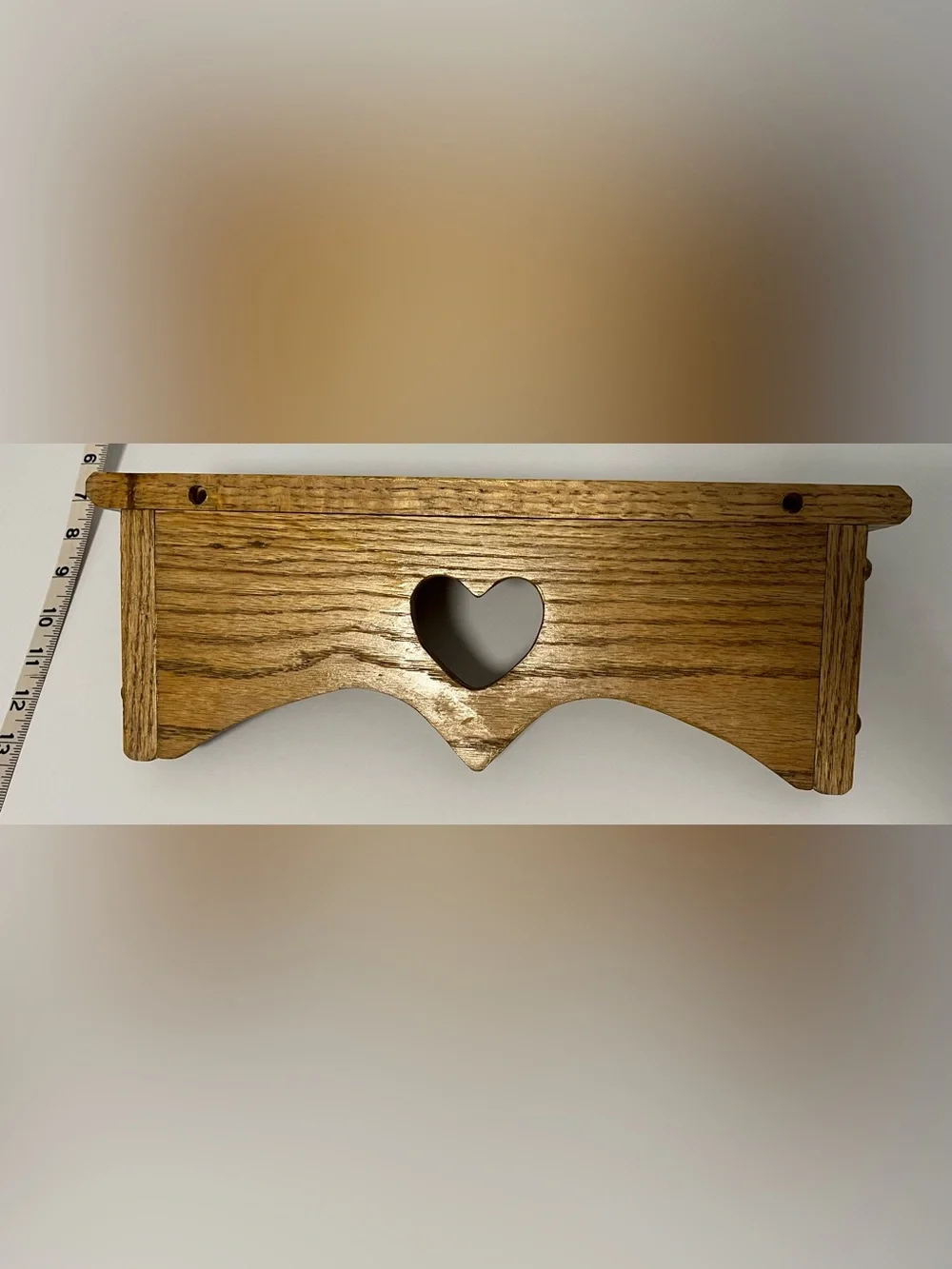 N/A oak shelf